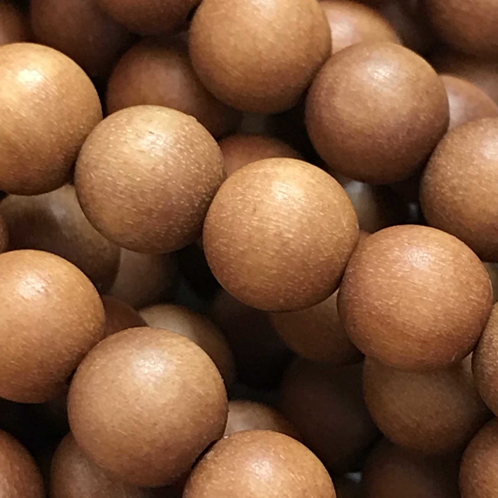 Natural Dried SANDALWOOD Beads 6mm 108 Pcs