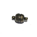 Antique Bronze Brass Magnetic Clasp 14 x 8mm 4/pkg