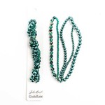 Crystal Lane Twisted Bead Strands Teal Hydrangea