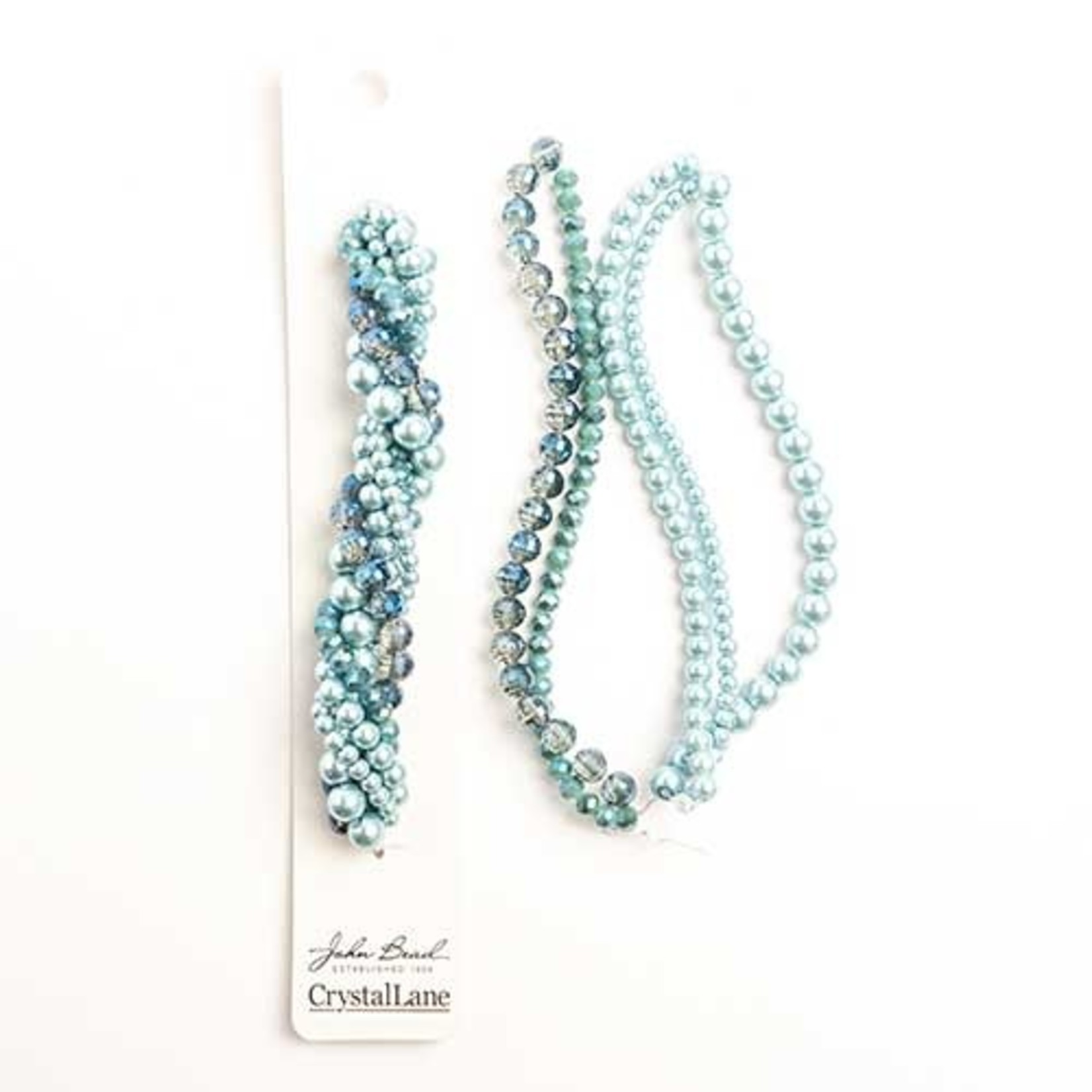 Crystal Lane Twisted Bead Strands Succulent