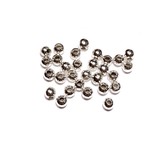 Silver Plated Metal Spacer Bead 4mm 250pcs