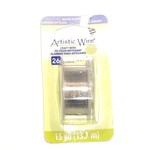 Artistic Wire Anti Tarnish Silver 26 Gauge 15 Yd