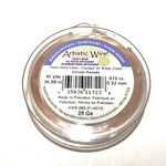 Artistic Wire Rose Gold Colour 28Ga 40Yd