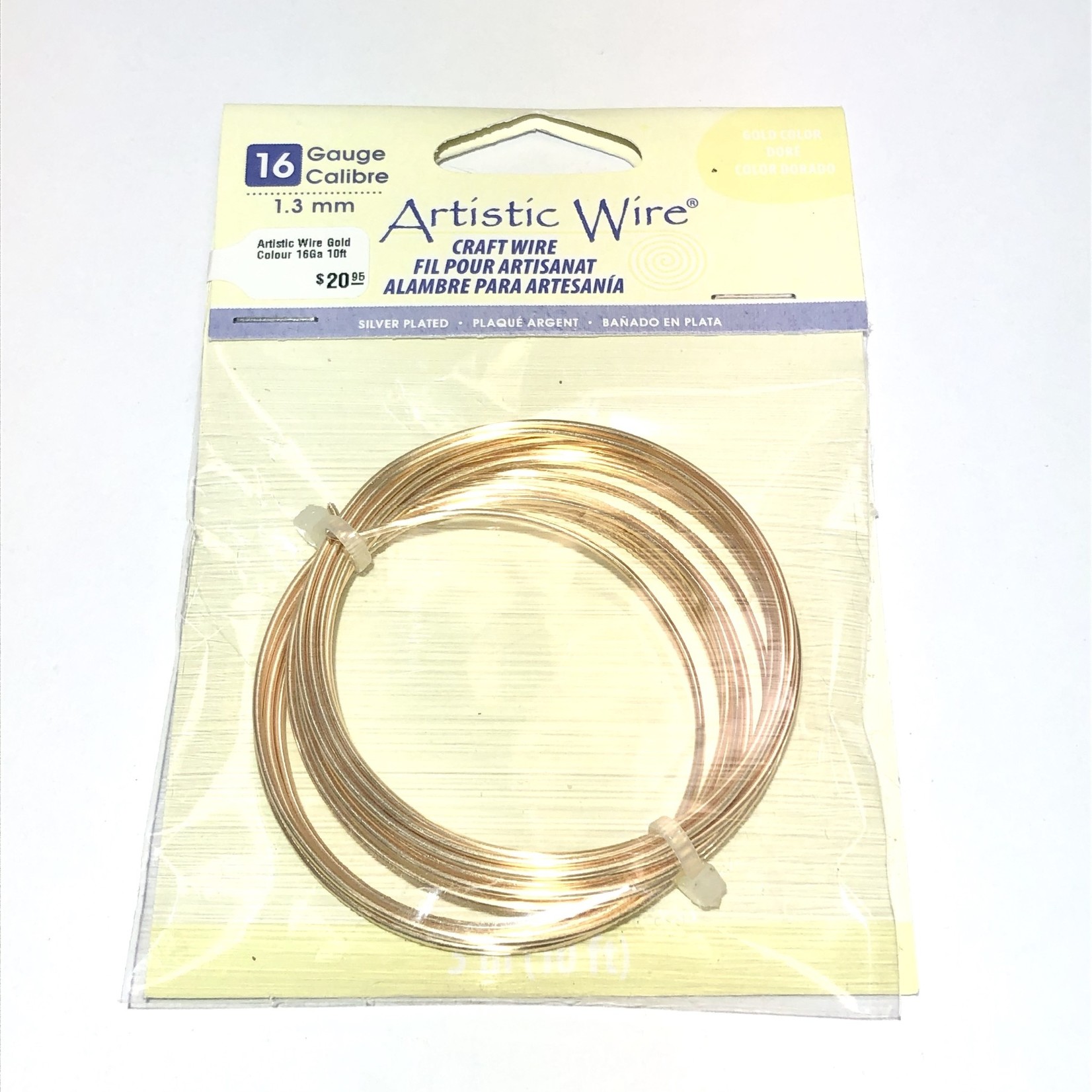 Artistic Wire Gold Colour 16Ga 10ft