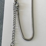 CHAIN Stainless Steel 1.9mm Snake 16"