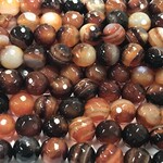 Dream Agate 8mm Faceted