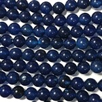 Natural AGATE Dyed Royal Blue 8mm Round