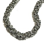 Hyperlinks Chain Maille Byzantine Bracelet Kit (Bright Alum)