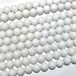 Jade (Candy, Mountain) Dyed White 8mm Round