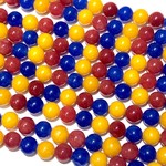 Candy JADE Tri-Colour Mix 8mm Round