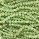FLOWER JADE Natural Dyed 6mm Sea Green