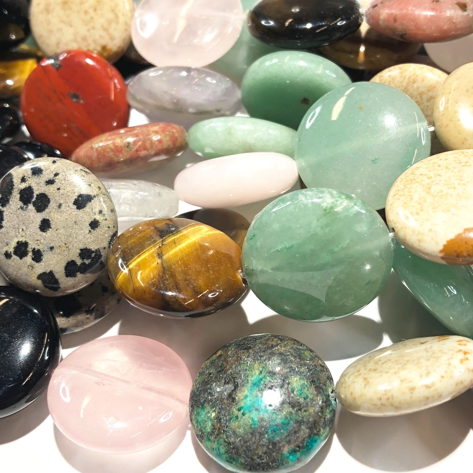 GEMSTONE Assorted 20mm Coin