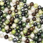 F/W PEARL Dyed Asst Colours 8x10mm Potato