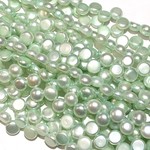 FRESH WATER PEARL Top Drilled Lgt Green 7mm