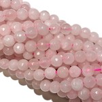 ROSE QUARTZ Natural 6mm Faceted