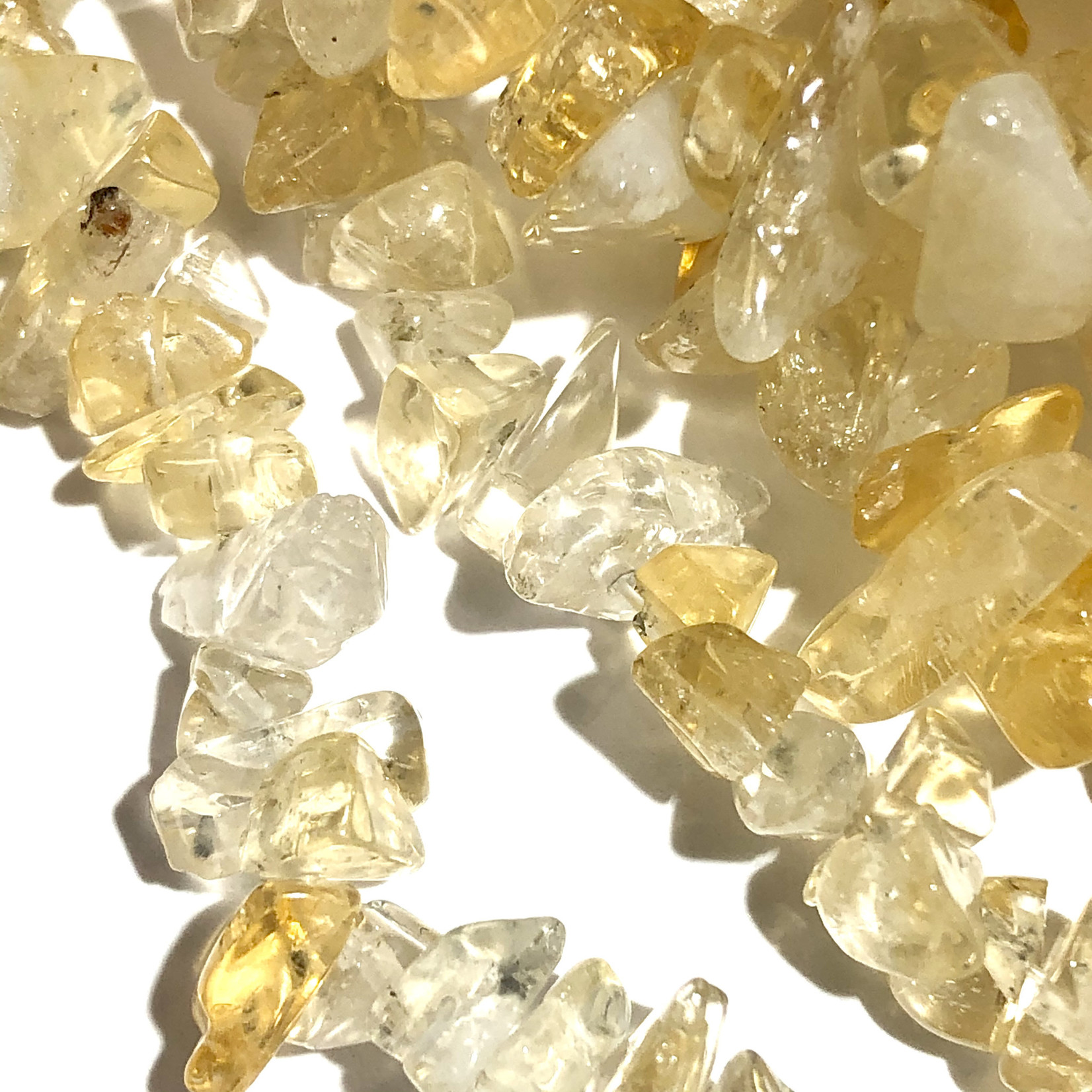 CITRINE Chip Beads 34" Strand