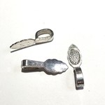 Antique Silver GLUE-ON BAILS 25x8mm 12/Pkg