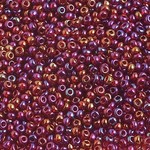 PRECIOSA 10-0 Seed Beads Trans Iris Red 22.5g