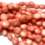 BAMBOO CORAL Natural Dyed Pink 8-14mm Nugget