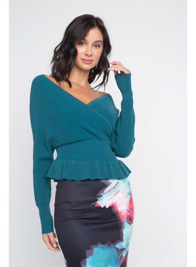 Teal Sweater