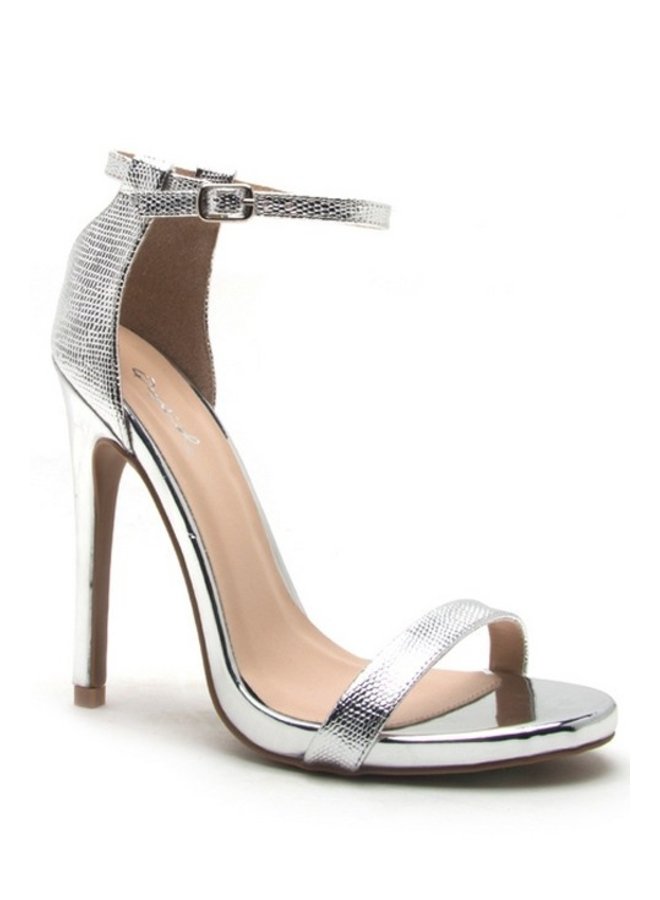 Open Toe Sandal with Back Detail