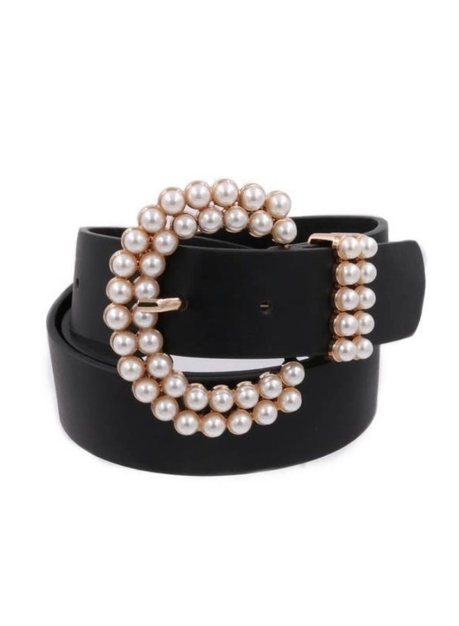 Carolina Soma Pearl Buckle Belt