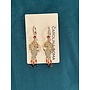 Parrot earrings - Cubic Zirconia