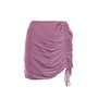 Ruched mini skirt