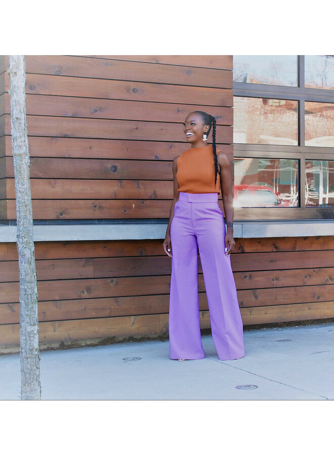 Cata Pant - Violet