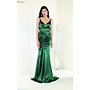 Hunter green mermaid gown