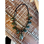 Green jade necklace