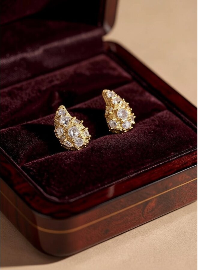 Gold dipped Valeria earrings