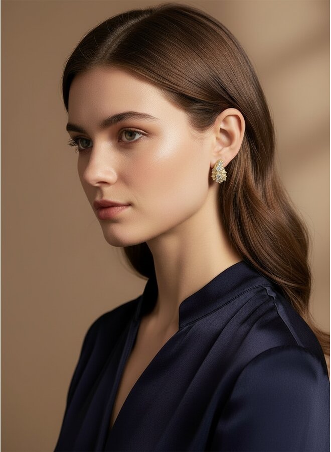 Gold dipped Valeria earrings