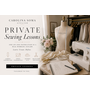 Private Sewing Lessons