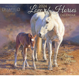 Delafield Calendars Love of Horses 2024
