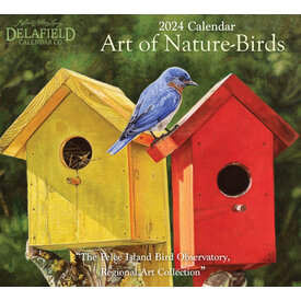 Delafield Calendars Art of Nature Birds 2024