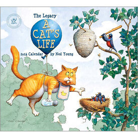 Legacy Calendars A Cat's Life 2024