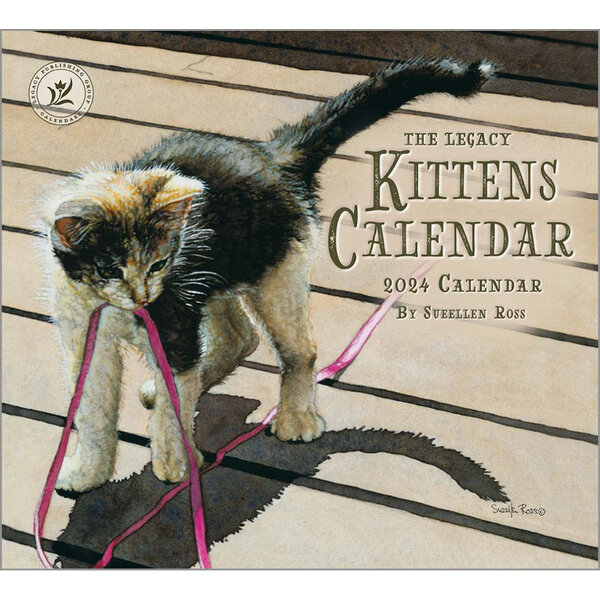Legacy Calendars Kittens Calendar 2024 Wall Calendar