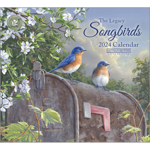 Legacy Calendars Songbirds 2024 Wall Calendar