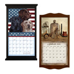 Large Wooden Wall Calendar Frames