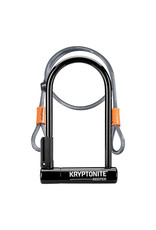 KRYPTONITE Kryptonite Keeper 12 U-Lock  4x8 w/4ft Cable & Bracket