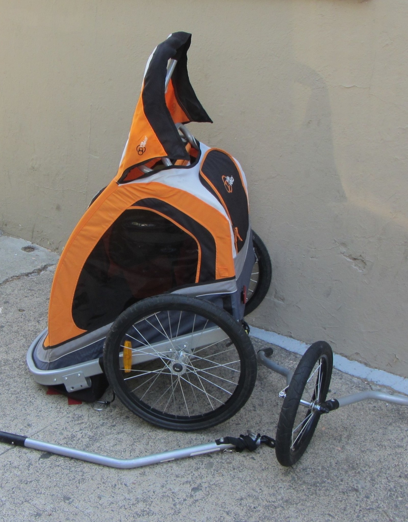 via velo bike trailer review