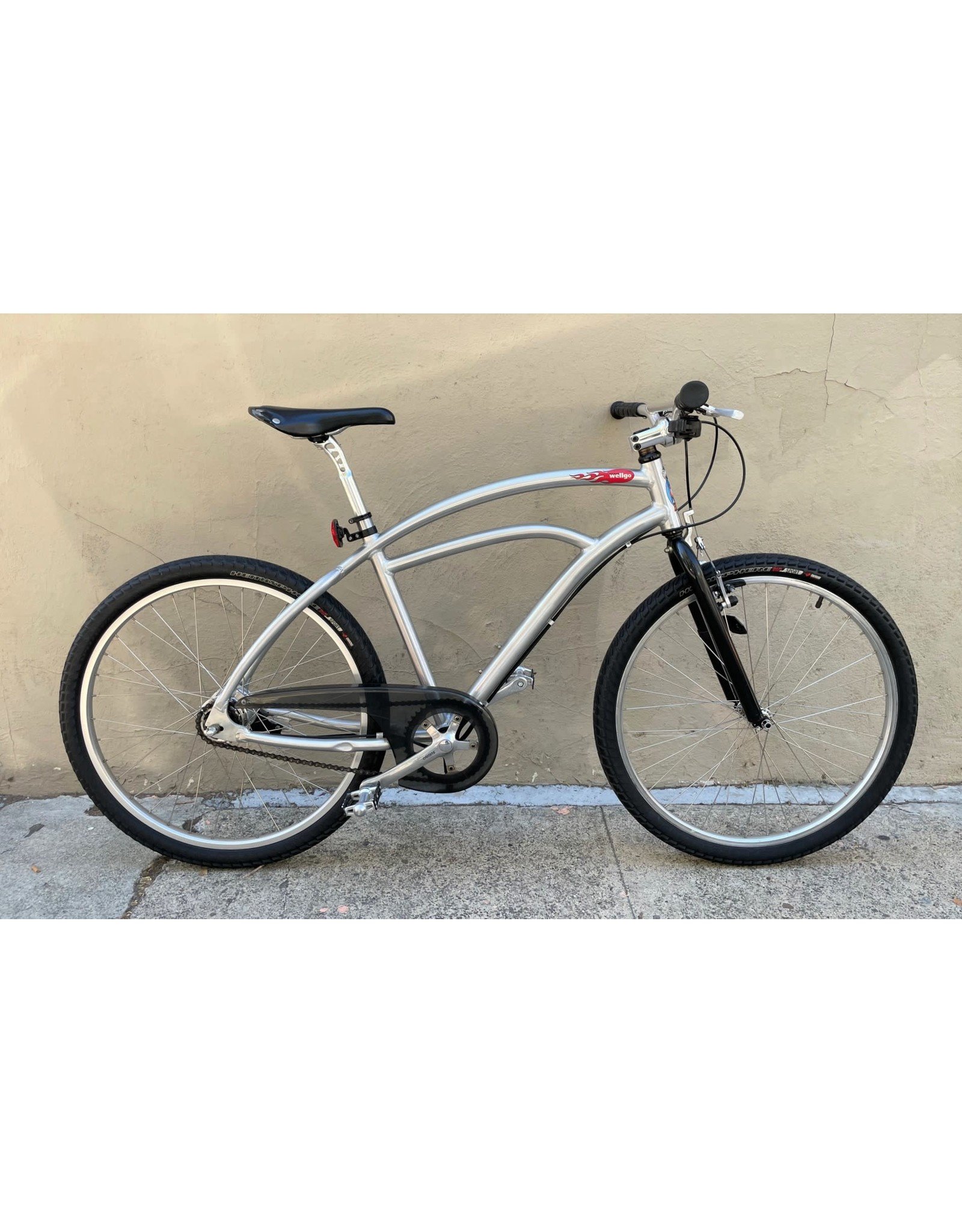 7-Speed Cruiser, 19 Inches, Silver