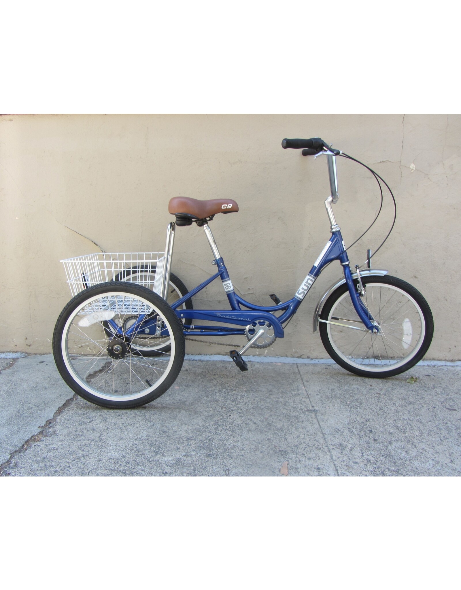 SUN BICYCLES Sun Traditional Tricycle, 15 Inches, 2019, Blue