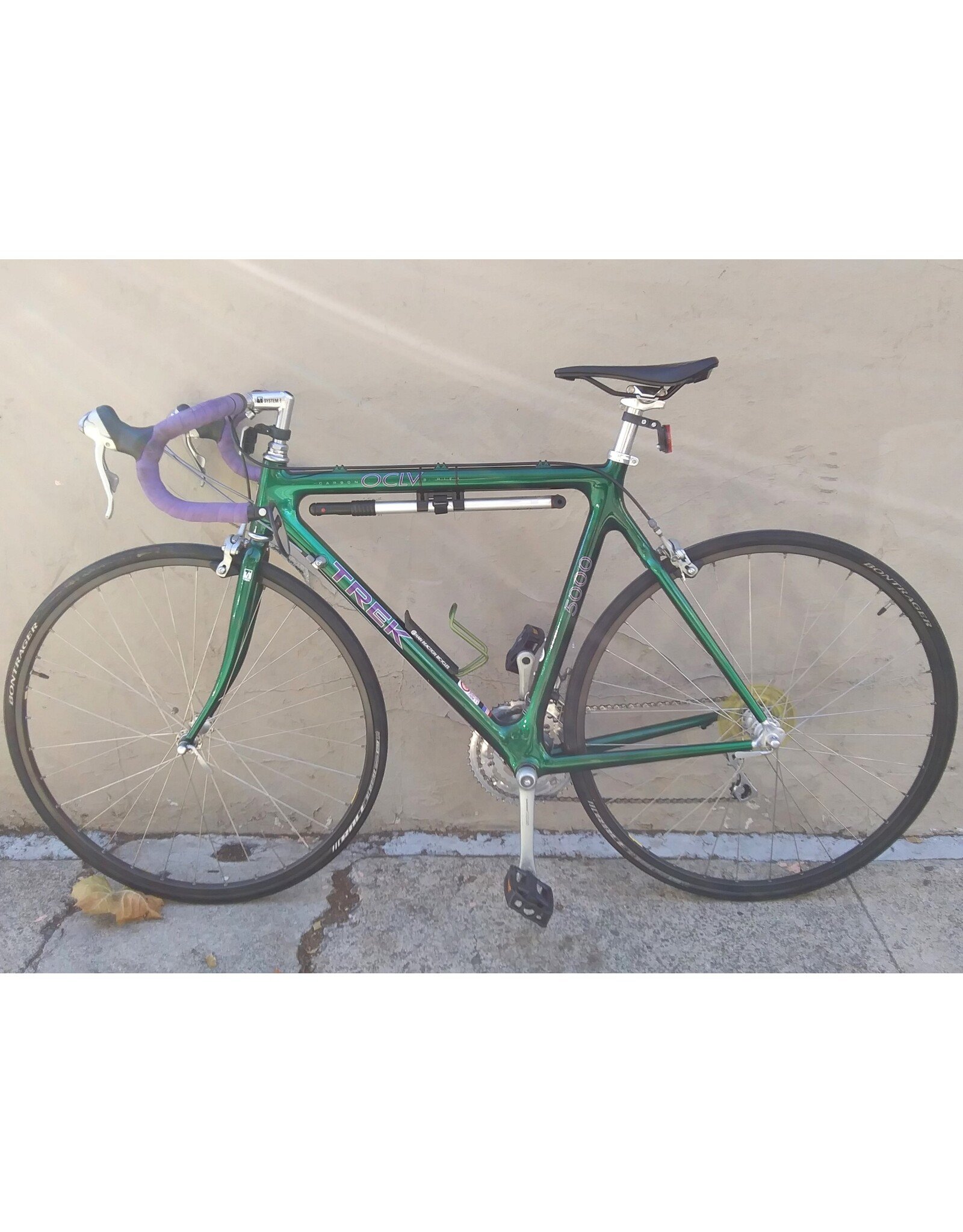 Trek Trek 5000 OCLV Series, 1995, 22 Inches Green