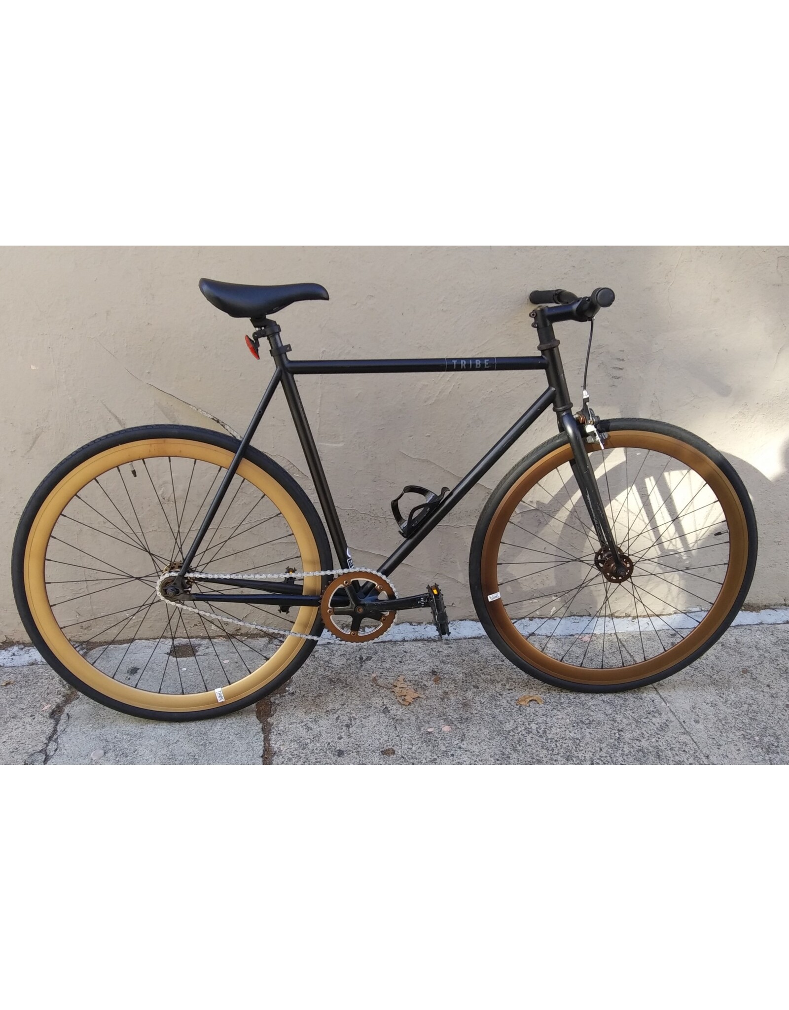 TRIBE Tribe Single Speed Fixie , 23 Inches, Black