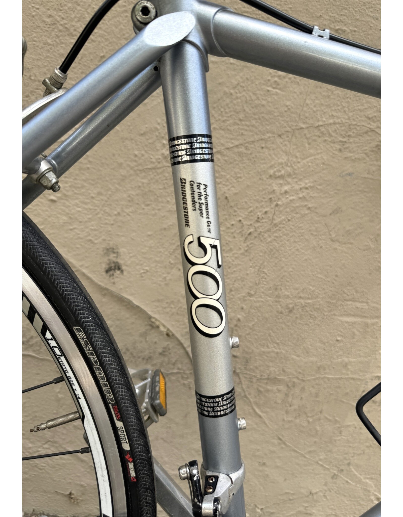 Bridgestone Bridgestone 500 Vintage Conversion, 1985, 19 Inches, Silver