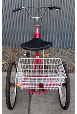 SUN BICYCLES SUN Miami Sun Tricycle 24 Inches, Red