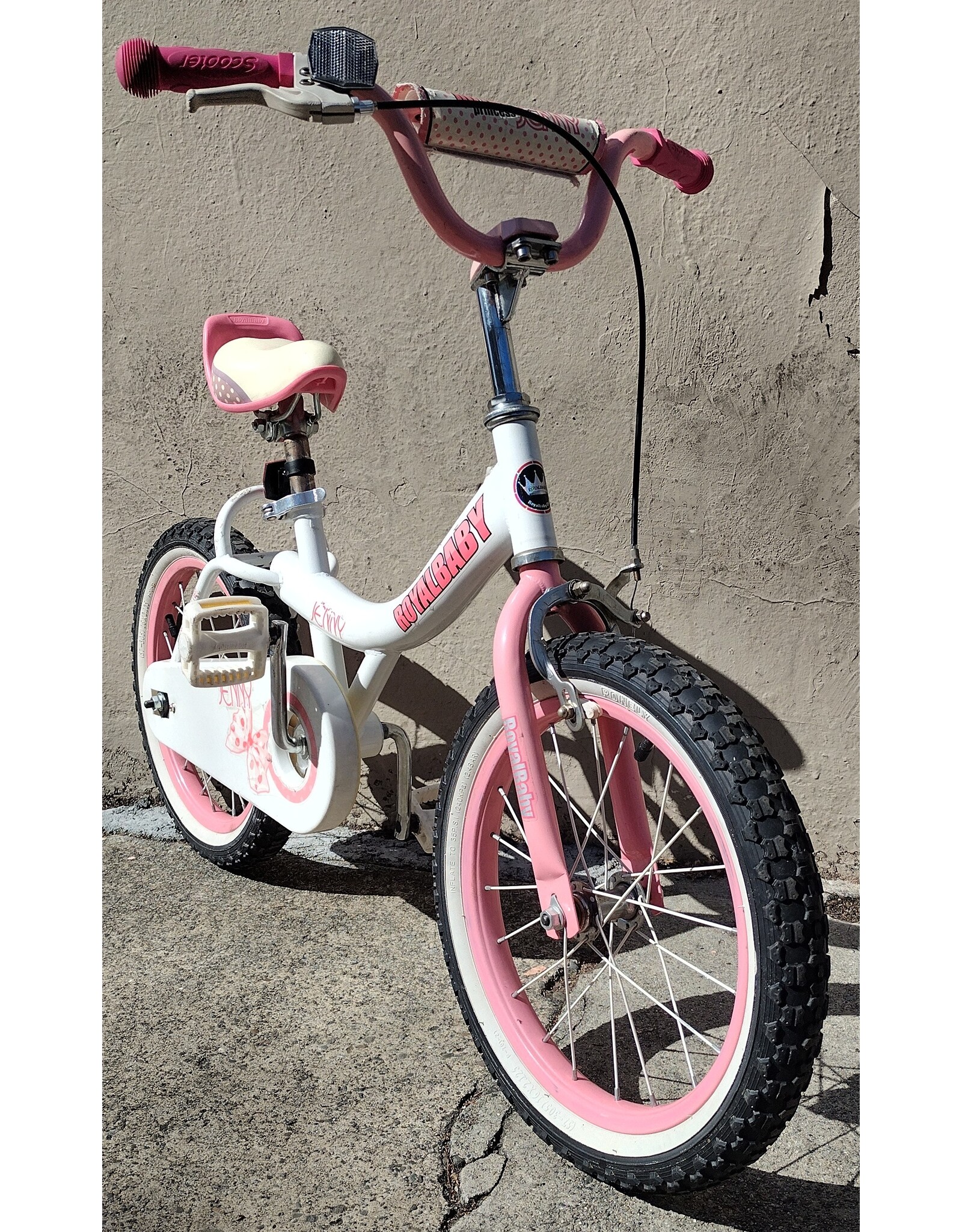 Royal Baby Royal Baby Jenny White 16 inch Kid's Bicycle