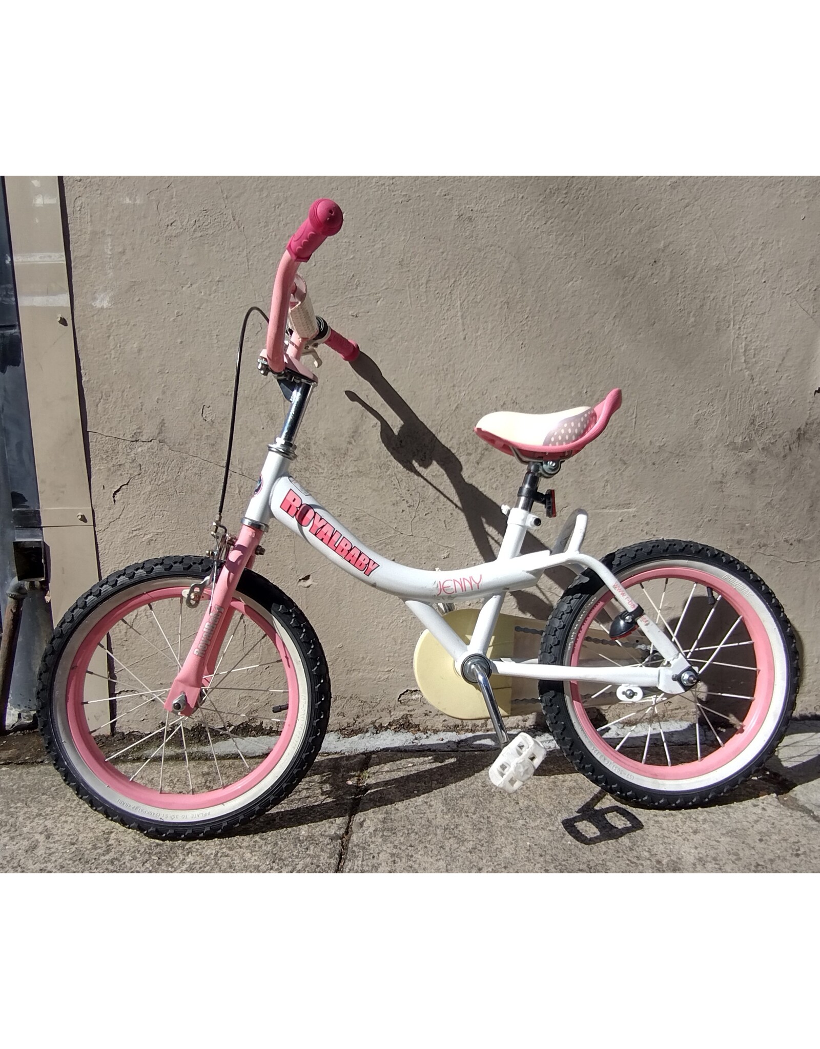 Royal Baby Royal Baby Jenny White 16 inch Kid's Bicycle